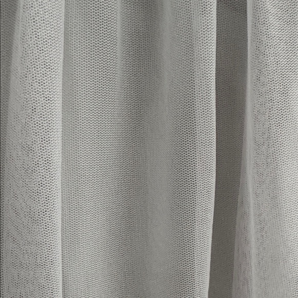 Elegant Gray Women's Tulle Skirt - Picture 2 of 7